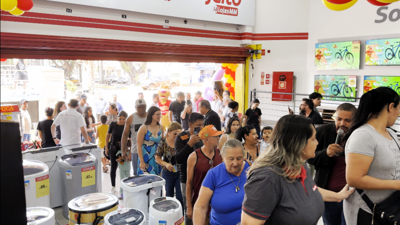 MM inaugura primeira loja no conceito ‘Super’ no Mato Grosso do Sul